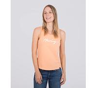 Hurley Damen W Oceancare O&o Script Tank T-Shirt, Korallenriff, S