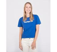 Hurley Damen W Oceancare O&o Ss Tee T-Shirt, blau (Dazzling Blue), S