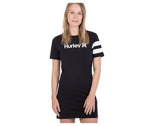 Hurley Damen W Oceancare O&o Tee Dress Lässiges Kleid, schwarz, XS