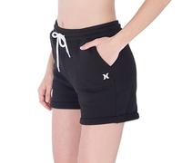 Hurley Oceancare Script Sweat Shorts Schwarz S Frau (Herstellerartikelnummer: WFBEU00002-010-S)