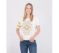 Hurley Damen W Oceancare Totem Front Back Tee T-Shirt, Marshmallow, XS