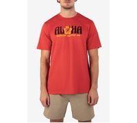 Hurley Evd Aloha Dd Short Sleeve Aloha Red Größe: L | Bedruckte T-Shirts Outlet | Herren | Rot