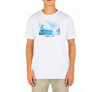 Hurley Evd Kai Lenny Short Sleeve White Größe: M | Bedruckte T-Shirts Outlet | Herren | Weiß
