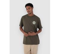 Hurley Filler T-Shirt charcoal fern Herren Gr. XS