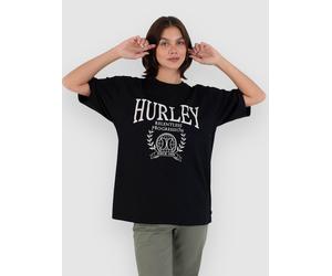 Hurley Global Oversized T-Shirt black Damen Gr. L