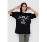 Hurley Global Oversized T-Shirt black Damen Gr. XS