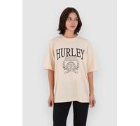 Hurley Global Oversized T-Shirt pearl ivory Damen Gr. M