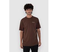 Hurley H2O Dri Fastlane Lined T-Shirt espresso Herren Gr. M