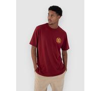 Hurley Hawaiian Island Kurzarm-t-shirt M True Red