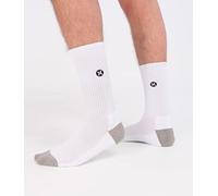 Hurley Herren 3pk Mens Terry 3 Stück, Icon 1/2, Frottee, Crew, weiß, 42.5/45