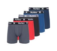 Hurley Herren 5er-Pack Stretch-Boxershorts Slip, Wildfire Combo, Small