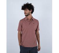 Hurley Herren Ace Vista Polo S/S Tshirt, Phantom Rose, XL