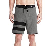 Hurley Herren Boardshorts Block Party Heather Phantom Gr. 40, Schwarz