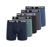 Hurley Herren-Boxershorts, Standard, 5er-Pack, Stretch, Lone Pine Combo