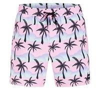 Hurley Herren Cannonball Volley 17' Board-Shorts, Pink, XL