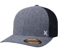 Hurley Herren Caps - Mini Icon Mesh Panel Baseball Cap - Fitted Hüte für Herren, Obsidian, L/XL