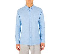 Hurley Herren M ONE&ONLY Woven L/S Hemden, Blue ok, XXL