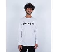 Hurley Herren Evd OAO Solid Ls Tshirt, weiß, M
