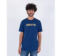 Hurley Herren Evd The Box S/S Tshirt, Abgrund, L