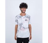 Hurley Herren Evd Tie Dye Groove S/S Tshirt, Platin, L