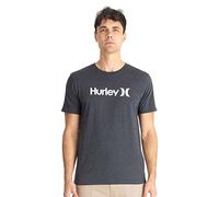 Hurley Herren Evd Wash Core OAO Solid Tee T-Shirt, schwarz (Heather Black), XXL