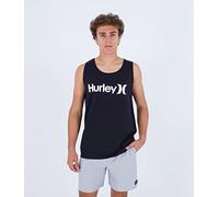 Hurley Herren Everyday One and Only Solid Tank Tshirt, schwarz, S