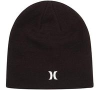 Hurley Herren H. Icon Staples Beanie-Mütze, Schwarz, Einheitsgröße