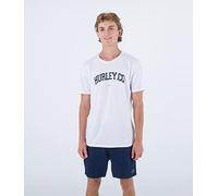 Hurley Herren H20 Dri Authentic Tee T-Shirt, weiß, S