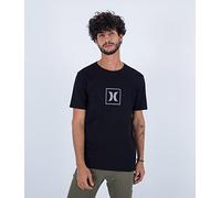 Hurley Herren H20-dri Box Tee Tshirt, Black, M