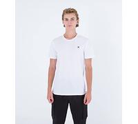 Hurley Herren H20 Dri Icon Tee T-Shirt, weiß, S