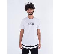 Hurley Herren H20 Dri OAO Tee Tshirt, Blanco, L