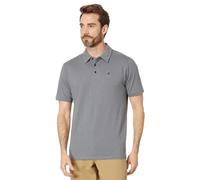 Hurley H2o Dri Ace Slub Polo Short Sleeve Stone Grey Größe: L | Poloshirts Outlet | Herren | Grau