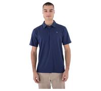 Hurley Herren H2o-dri Ace Slub Polo Ss Unterhemd, Blau (Midnight Aqua), XL