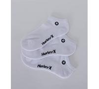Hurley Herren H2o Dri Low Cut 3 Stück socken, Blanco, 44