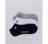 Hurley Herren H2o Dri Low Cut 3 Stück socken, Multi, 42