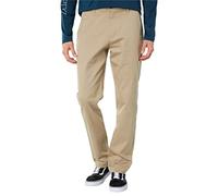Hurley Herren H2o-dri Worker Pant Lässige Hose, Kaki, 34 EU