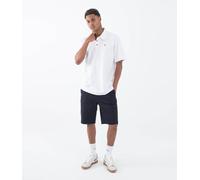 Hurley Herren Icon Slub Polo Shirt, Weiß, S EU