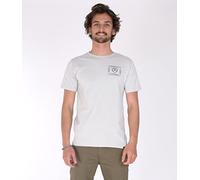 Hurley Herren M Bengal Ss Tee T-Shirt, Pures Platin, L