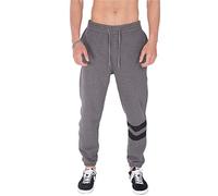 Hurley Herren M Oceancare Block Party Fleece Pant Lässige Hose, Dk Grau Htr, M