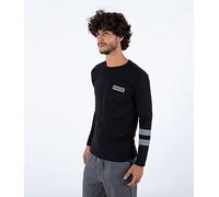 Hurley Herren M Oceancare Block Party Ls Tee T-Shirt, schwarz, XL