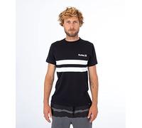 Hurley Oceancare Block Party Short Sleeve T-shirt Schwarz XL Mann (Herstellerartikelnummer: MTSEU00004-011-XL)