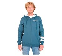 Hurley Herren M Oceancare O&o Fleece Zip Sweatshirt, Nachtblau (Nightshadow), XL