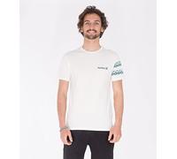 Hurley Herren M Oceancare Totem Ss Tee T-Shirt, Marshmallow, L
