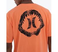 Hurley Herren M Sider Bp Tee T-Shirt, Orange/Creme, M EU