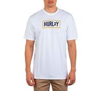 Hurley Herren M Subtractive Box S/S T-Shirt, White, S