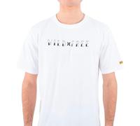 Hurley Herren M Toledo Wild Ss Tee T-Shirt, weiß, XL