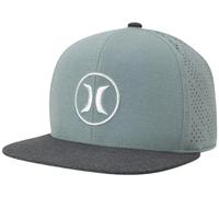 Hurley Herren Mütze - Leichte Phantom Core Snapback Baseball Cap, Hellgrau, Einheitsgröße