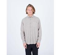 Hurley Herren O&o Stretch Ls Hemd, olivgrün, M