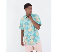 Hurley Herren OAO Lido Stretch T-Shirt, Tropischer Nebel, XXL EU