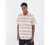 Hurley Herren OAO Lido Stripe T-Shirt, Knochenfarben, M EU